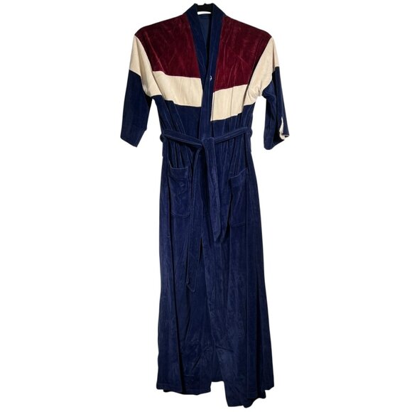 Christian Dior Other - Vintage Christian Dior Monsieur Mens Multicolor Velour Bath Robe One Size